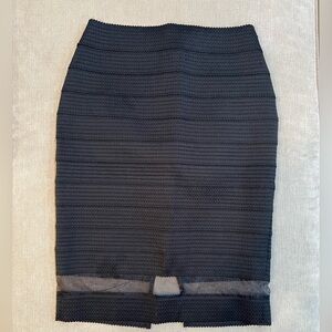 Express black stretchy skirt